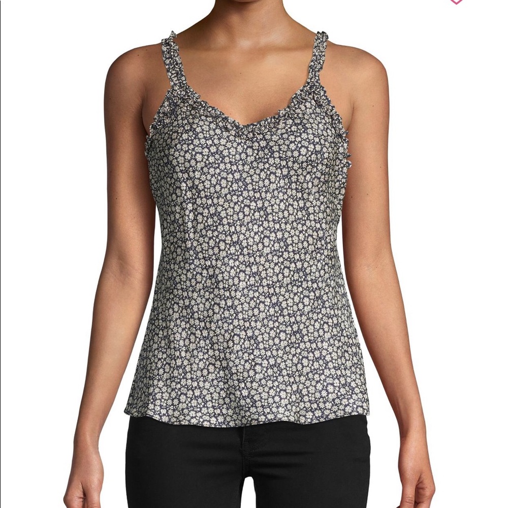 Rebecca Taylor petite floral print tank top